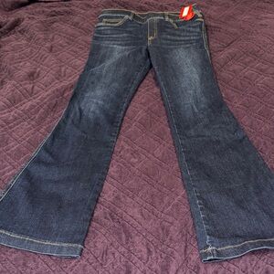 SPANX Dark Blue Flare Jeans